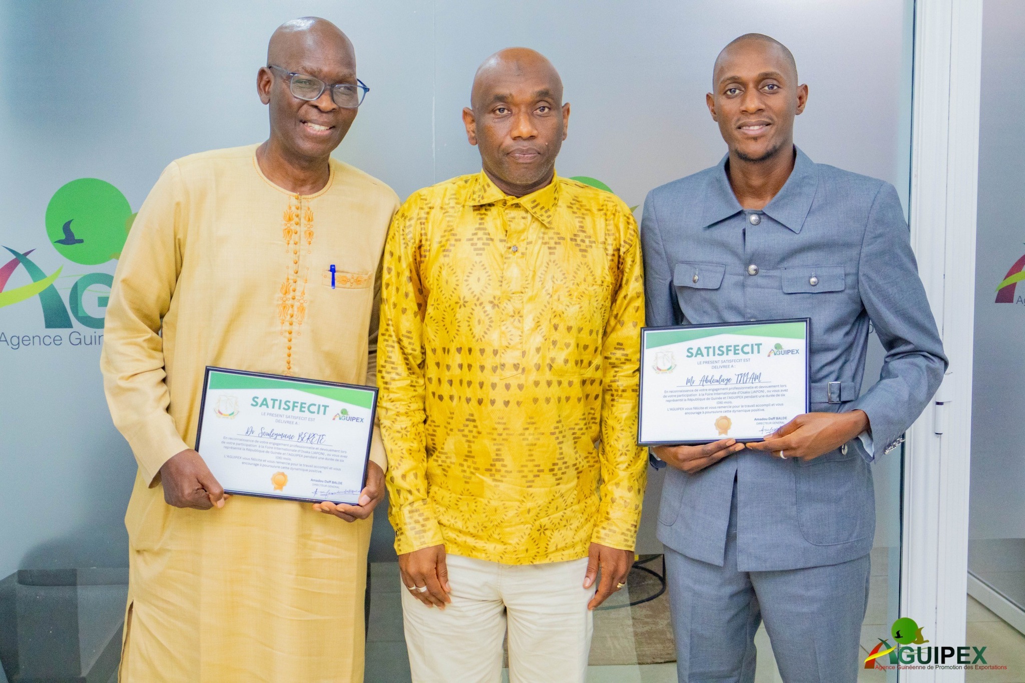 Assemblée Générale Extraordinaire : AGUIPEX remercie l’équipe de gestion d’Osaka