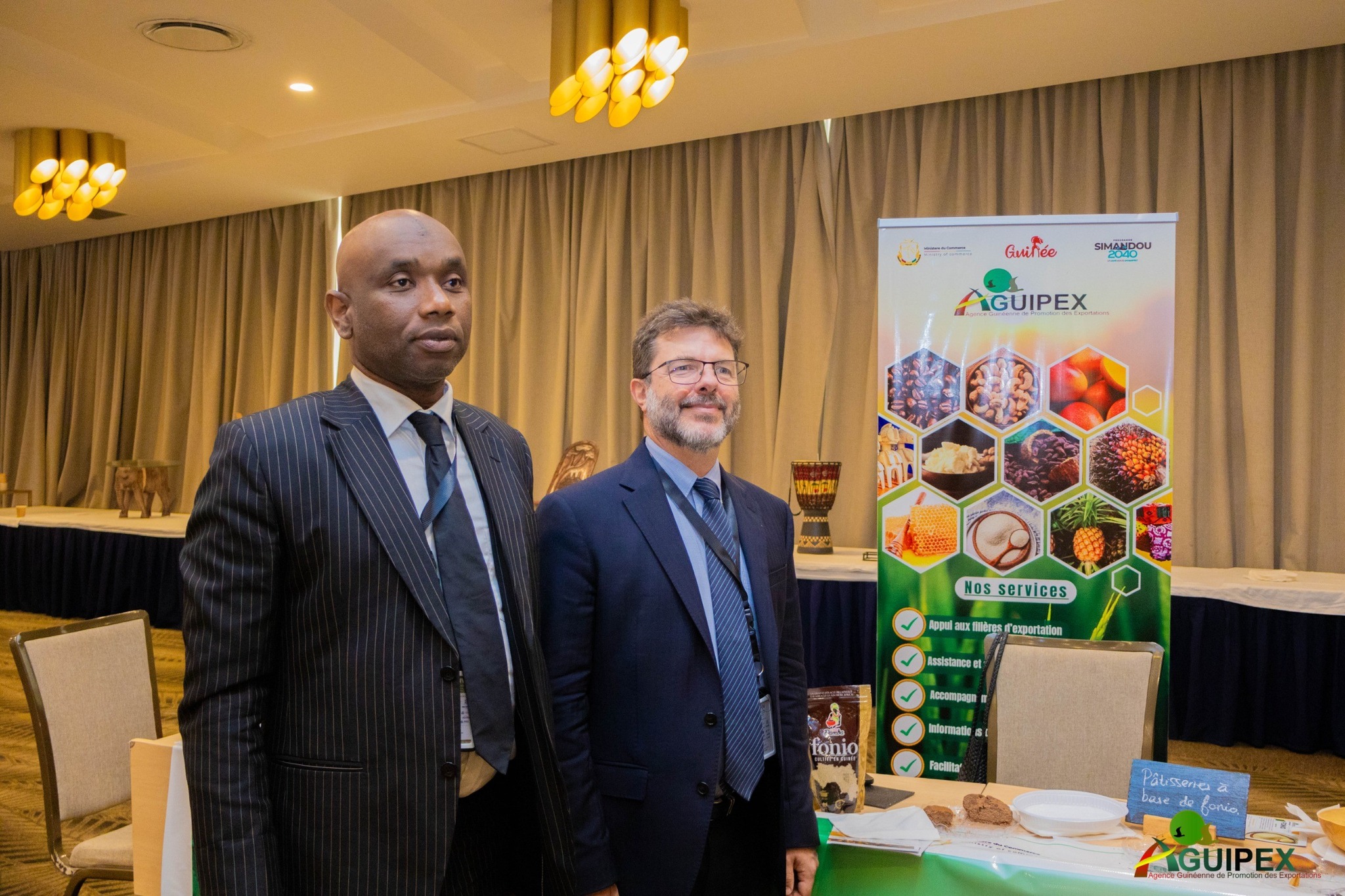 Les autorités, les saveurs et les entreprises guinéennes rayonnent au Forum WACF-IV à Lomé